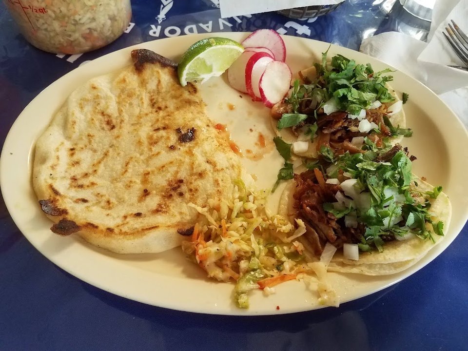 Pork and Cheese Pupusa